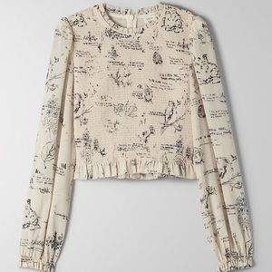 Wilfred Tempest Blouse in Birch